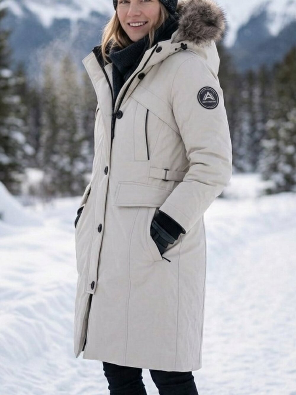 Alpinetek Extreme Cold Weather Down Filled Oversized Winter Parka Coat Size XXS